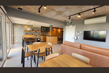 Apartamento para alugar com 80m², 2 quartos e 1 vagaÁrea comum - Salão de festas