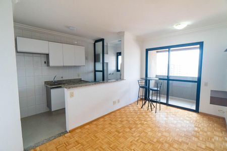 Sala de apartamento para alugar com 1 quarto, 43m² em Mirandópolis, São Paulo