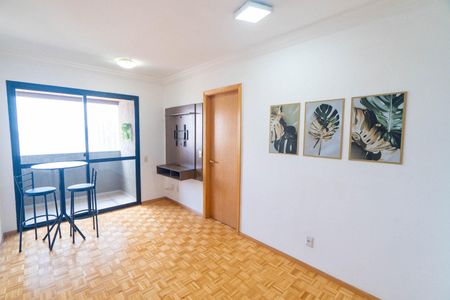 Sala de apartamento para alugar com 1 quarto, 43m² em Mirandópolis, São Paulo