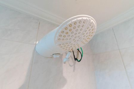 Banheiro da Suíte de apartamento para alugar com 1 quarto, 43m² em Mirandópolis, São Paulo