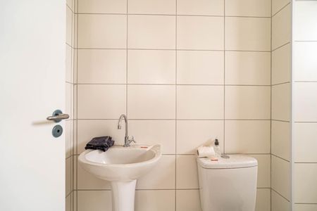 Apartamento à venda com 35m², 1 quarto e sem vagaBanheiro da Suíte