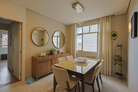 Sala de Jantar de apartamento à venda com 3 quartos, 110m² em Santa Lúcia, Belo Horizonte