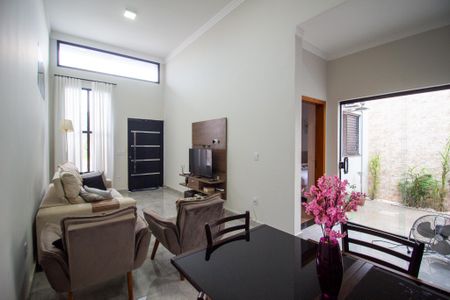 Sala de casa de condomínio para alugar com 3 quartos, 160m² em Parque São Bento, Sorocaba