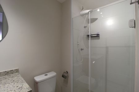 Apartamento para alugar com 25m², 1 quarto e sem vagaBanheiro da Suíte