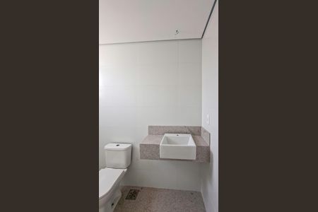 Banheiro da Suíte de apartamento à venda com 3 quartos, 193m² em Cidade Nova, Belo Horizonte