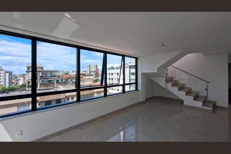 Sala de apartamento à venda com 3 quartos, 193m² em Cidade Nova, Belo Horizonte