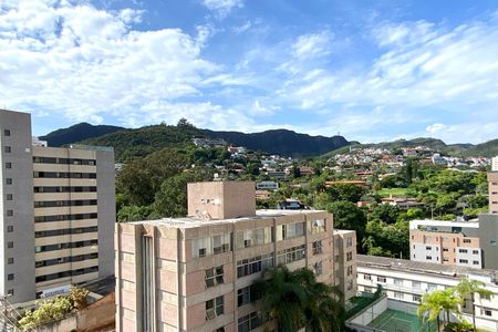 Vista da Sala de apartamento à venda com 4 quartos, 186m² em Serra, Belo Horizonte