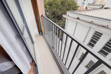 Varanda do studio de kitnet/studio para alugar com 1 quarto, 23m² em Vila Mariana, São Paulo