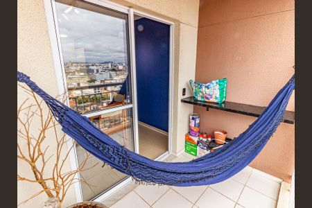 Varanda de apartamento à venda com 2 quartos, 65m² em Vila Piratininga, São Paulo