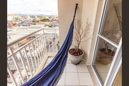 Varanda de apartamento à venda com 2 quartos, 65m² em Vila Piratininga, São Paulo