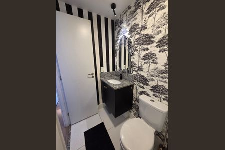 Banheiro de apartamento para alugar com 2 quartos, 46m² em Campininha, São Paulo