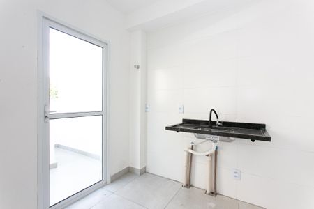 Cozinha de kitnet/studio para alugar com 1 quarto, 34m² em Vila Esperança, São Paulo