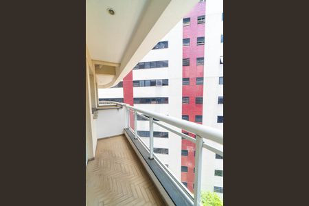 Sacada da Sala de apartamento para alugar com 1 quarto, 48m² em Vila Guarani (zona Sul), São Paulo