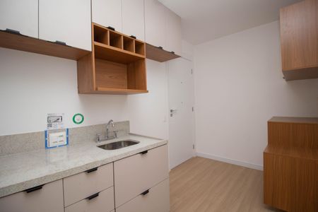 Studio para alugar com 27m², 1 quarto e sem vaga Studio para alugar com 27m², 1 quarto e sem vagaCozinha