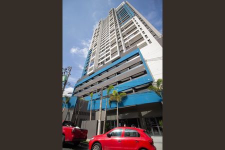 Studio para alugar com 27m², 1 quarto e sem vaga Studio para alugar com 27m², 1 quarto e sem vagaFachada