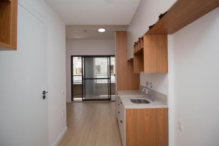 Studio para alugar com 27m², 1 quarto e sem vaga Studio para alugar com 27m², 1 quarto e sem vagaCozinha