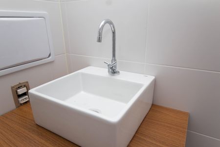 Studio para alugar com 27m², 1 quarto e sem vaga Studio para alugar com 27m², 1 quarto e sem vagaBanheiro