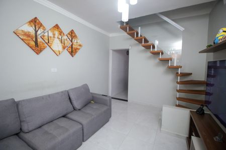 Sala de casa à venda com 3 quartos, 165m² em Jardim Rina, Santo André