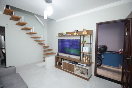 Sala de casa à venda com 3 quartos, 165m² em Jardim Rina, Santo André