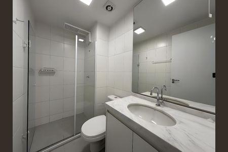 Banheiro Social de apartamento para alugar com 1 quarto, 26m² em Água Branca, São Paulo