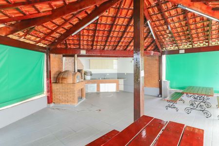 Studio para alugar com 64m², 2 quartos e 2 vagas Studio para alugar com 64m², 2 quartos e 2 vagasÁrea comum - Churrasqueira