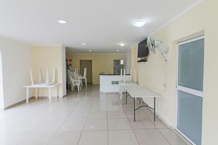 Studio para alugar com 64m², 2 quartos e 2 vagas Studio para alugar com 64m², 2 quartos e 2 vagasÁrea comum - Salão de festas