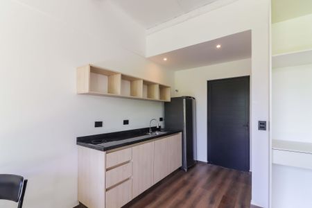 Studio para alugar com 25m², 1 quarto e sem vaga Studio para alugar com 25m², 1 quarto e sem vagaStudio - Quarto e Cozinha