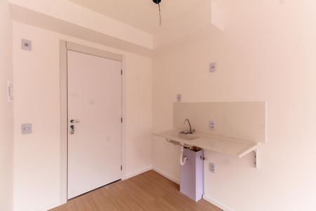 Cozinha de kitnet/studio à venda com 1 quarto, 17m² em Mooca, São Paulo