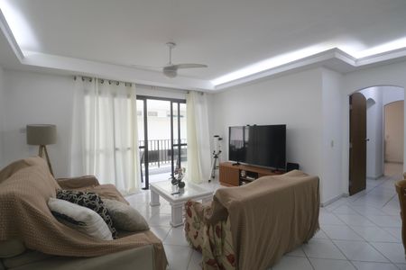 Sala de apartamento para alugar com 3 quartos, 110m² em Centro, Guarujá