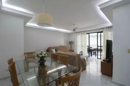 Sala de apartamento para alugar com 3 quartos, 110m² em Centro, Guarujá