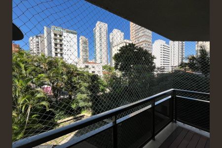 Varanda de apartamento à venda com 3 quartos, 105m² em Indianópolis, São Paulo