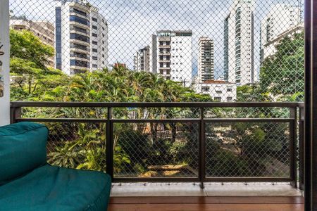 Varanda de apartamento à venda com 3 quartos, 105m² em Indianópolis, São Paulo