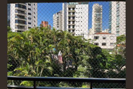 Vista de apartamento à venda com 3 quartos, 105m² em Indianópolis, São Paulo