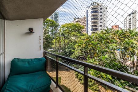 Varanda de apartamento à venda com 3 quartos, 105m² em Indianópolis, São Paulo