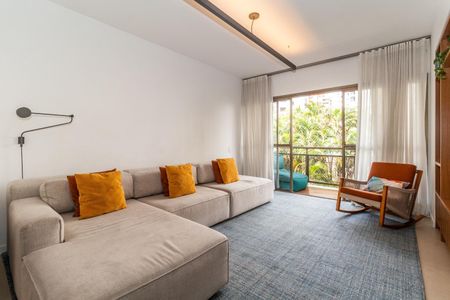 Sala de apartamento à venda com 3 quartos, 105m² em Indianópolis, São Paulo