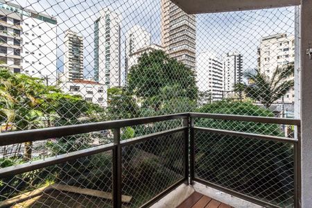 Varanda de apartamento à venda com 3 quartos, 105m² em Indianópolis, São Paulo