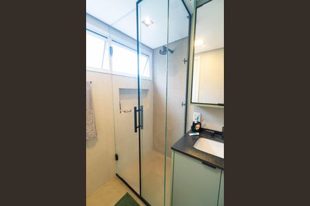 Banheiro da Suíte de apartamento à venda com 2 quartos, 63m² em Jardim Prudência, São Paulo