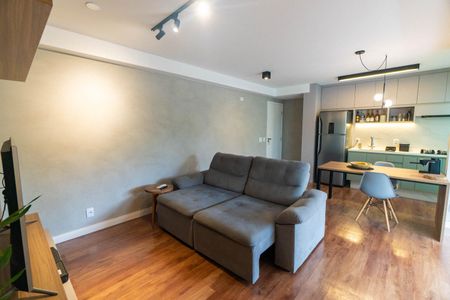 Sala/Cozinha de apartamento à venda com 2 quartos, 63m² em Jardim Prudência, São Paulo