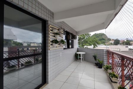 Varanda de apartamento à venda com 3 quartos, 87m² em Freguesia (jacarepaguá), Rio de Janeiro