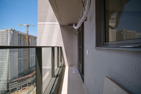 Sala Varanda de apartamento para alugar com 2 quartos, 43m² em Santo Cristo, Rio de Janeiro