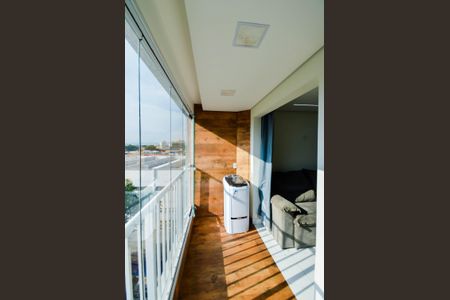 Varanda da Sala de apartamento à venda com 2 quartos, 53m² em Vila Itapegica, Guarulhos