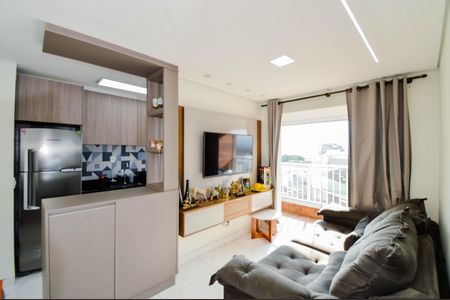 Sala de apartamento à venda com 2 quartos, 53m² em Vila Itapegica, Guarulhos