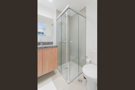 Banheiro de apartamento para alugar com 1 quarto, 31m² em Vila Mariana, São Paulo