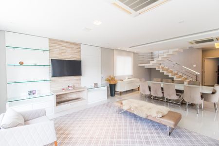 Sala  de apartamento à venda com 4 quartos, 379m² em Centro de Apoio I (alphaville), Santana de Parnaíba