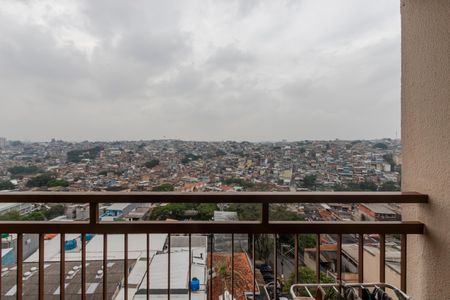 Varanda de apartamento para alugar com 2 quartos, 50m² em Parque Maria Helena, São Paulo