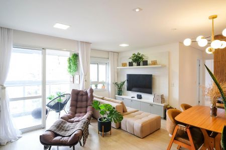 Sala de apartamento para alugar com 2 quartos, 65m² em Santa Paula, São Caetano do Sul