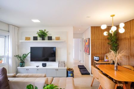 Sala de apartamento para alugar com 2 quartos, 65m² em Santa Paula, São Caetano do Sul