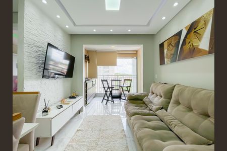 Sala de apartamento para alugar com 2 quartos, 52m² em Jardim Roberto, Osasco