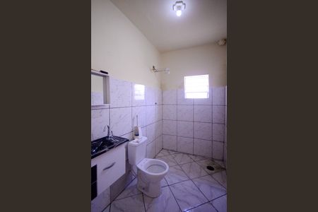 Banheiro  de casa para alugar com 1 quarto, 70m² em Vila Caraguata, São Paulo