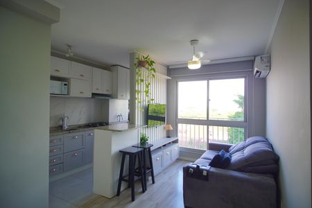 Sala de apartamento à venda com 2 quartos, 50m² em Jardim Itu, Porto Alegre